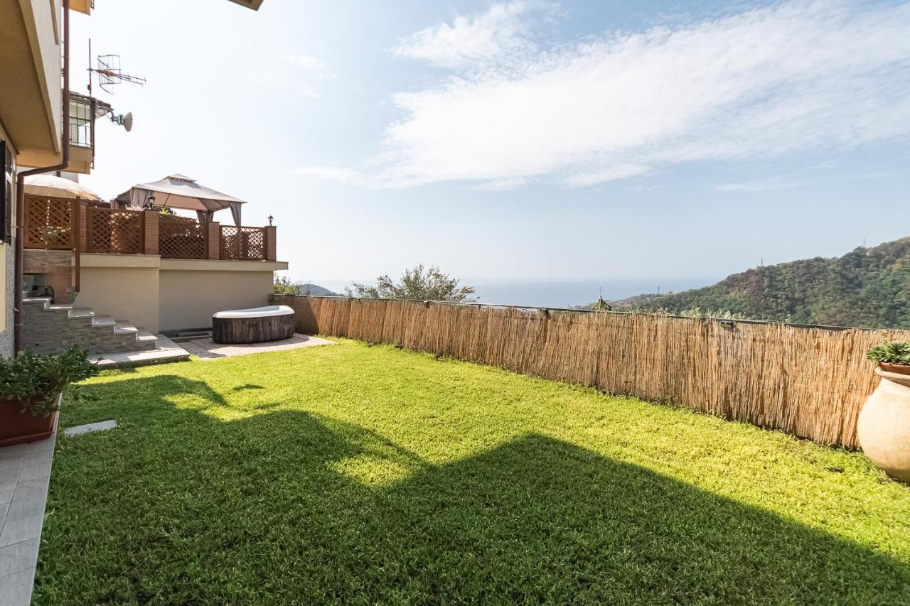La Roccia Fiorita Con Giardino E Jacuzzi